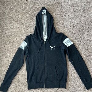 PINK Victoria’s Secret Black Full Zip Jacket